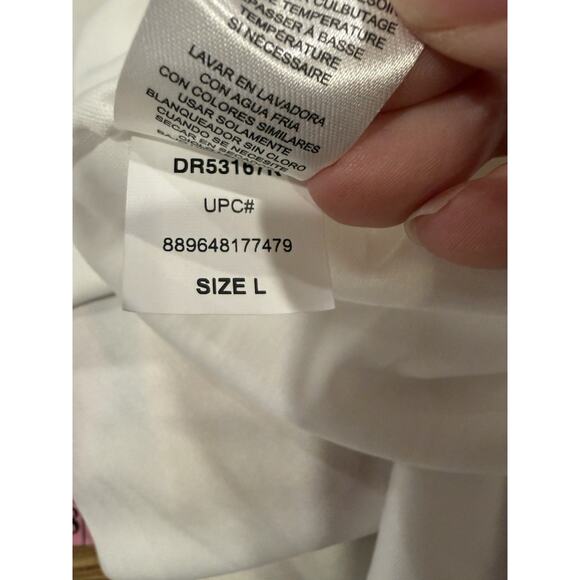 Donna Ricco Mock Neck Belted Sleeveless Floral Chiffon Maxi Dress Size Large - Picture 9 of 11